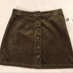 Olive Skirt from Forever 21